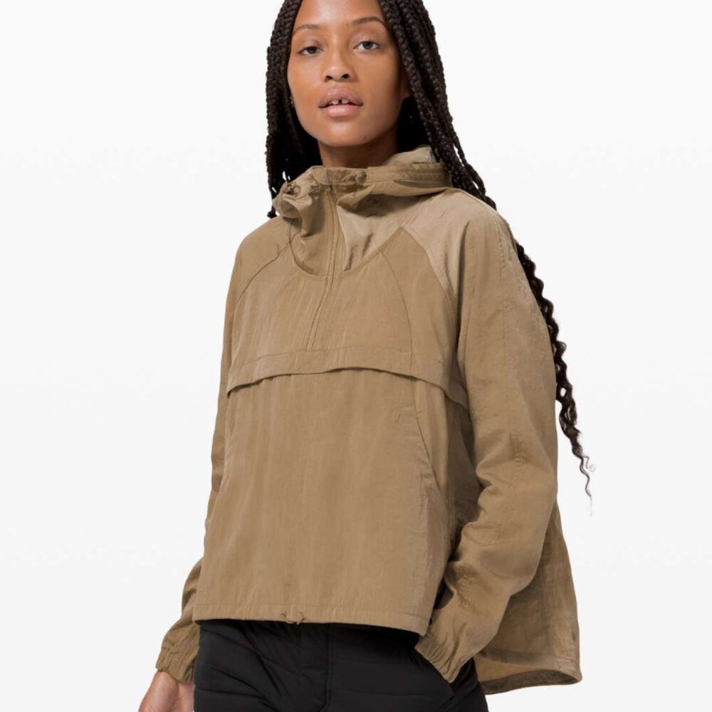Lululemon  - Seek Vistas 1/2 Zip Jacket - Frontier - Size M/L